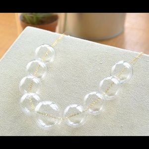 Jewelry - 18” Glass Bubble necklace Jewelry - 18” Glass Bubble necklace